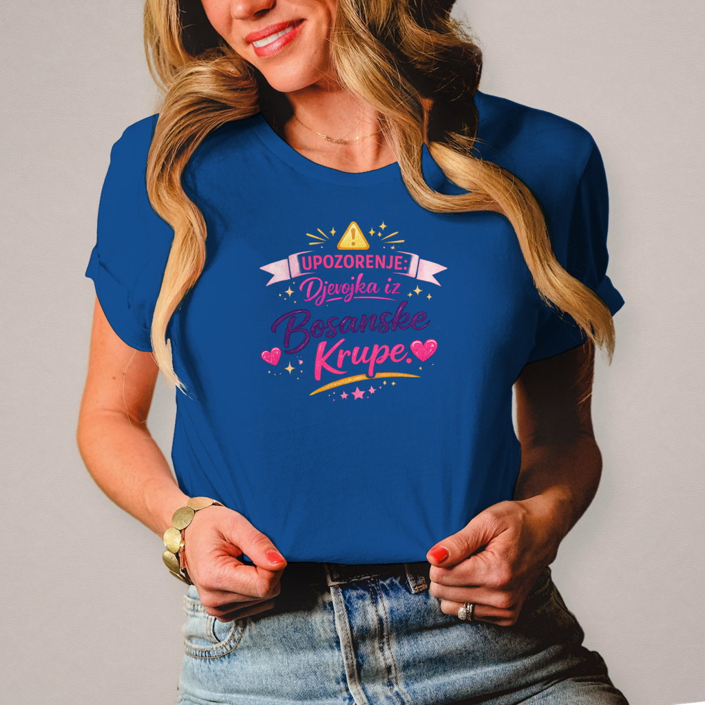 Damen T-Shirt Djevojka iz Bosanske Krupe