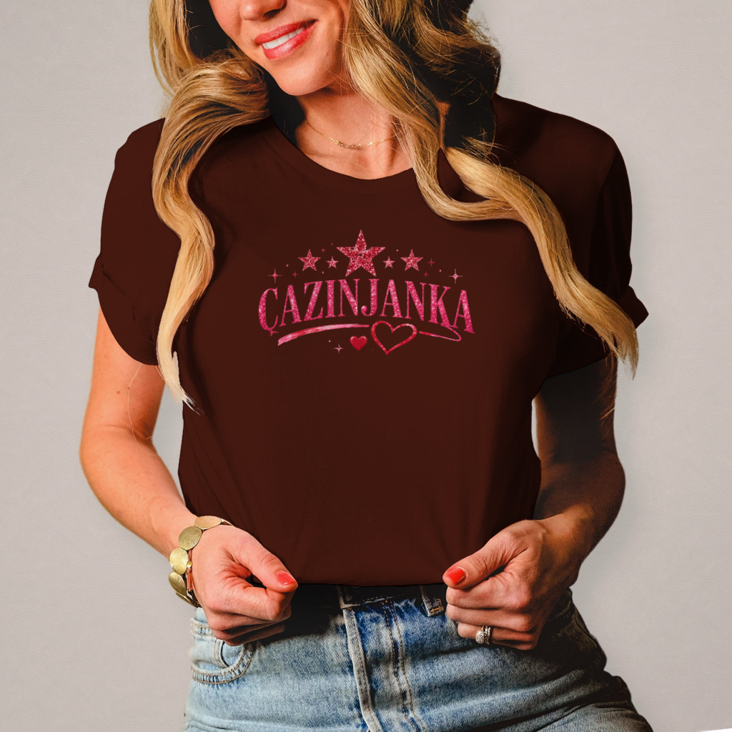 Damen T-Shirt Cazinjanka 02