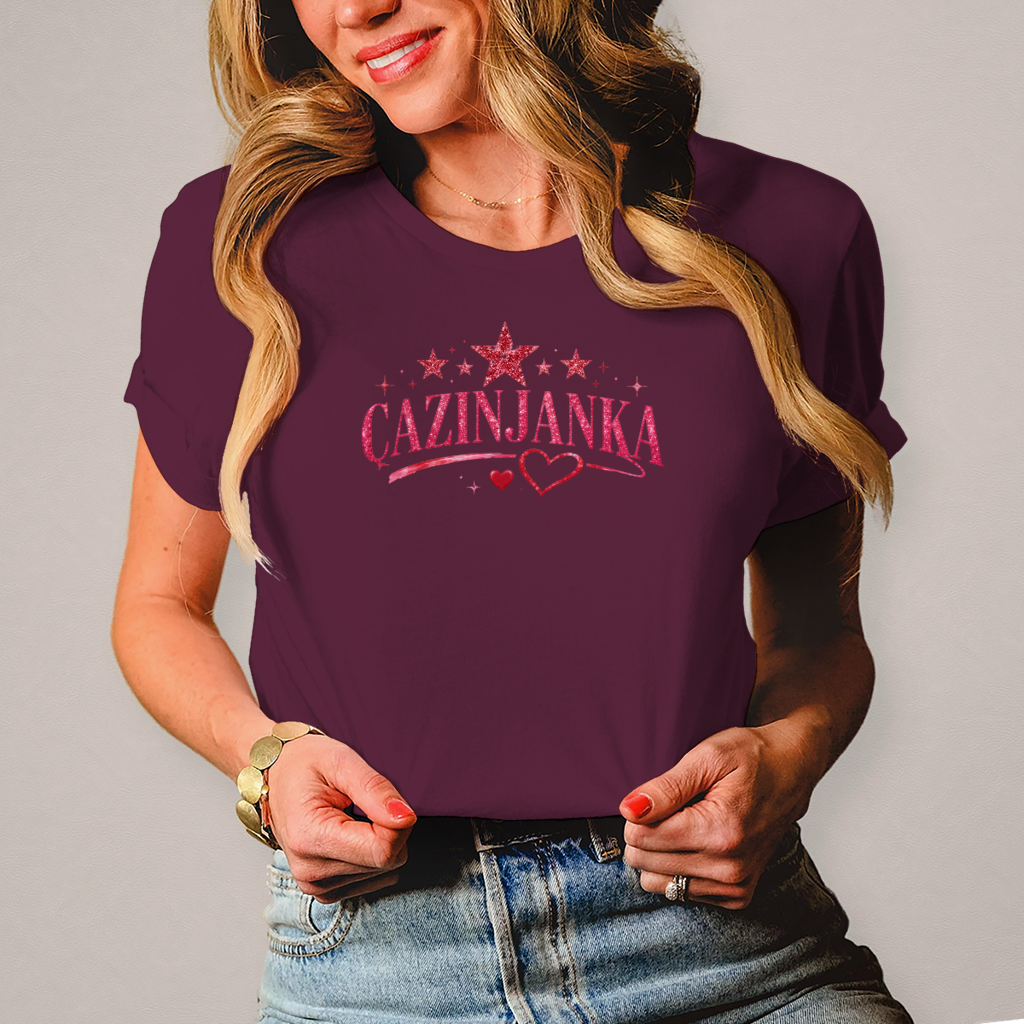 Damen T-Shirt Cazinjanka 02