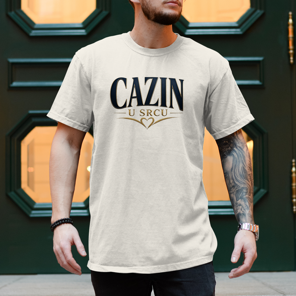 Herren T-Shirt Cazin u srcu
