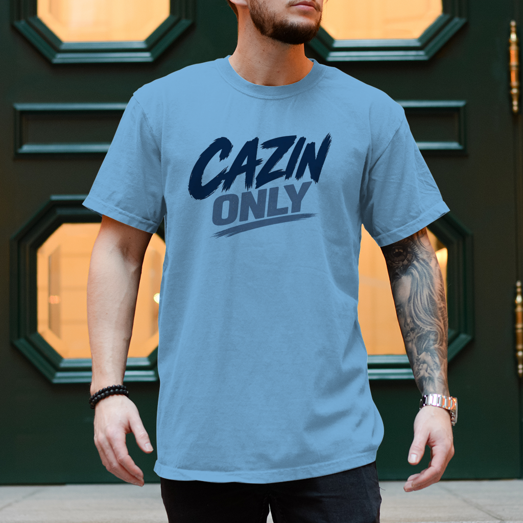 Herren T-Shirt Cazin only