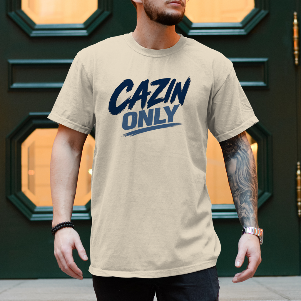 Herren T-Shirt Cazin only