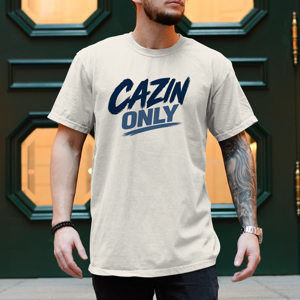 Herren T-Shirt Cazin only