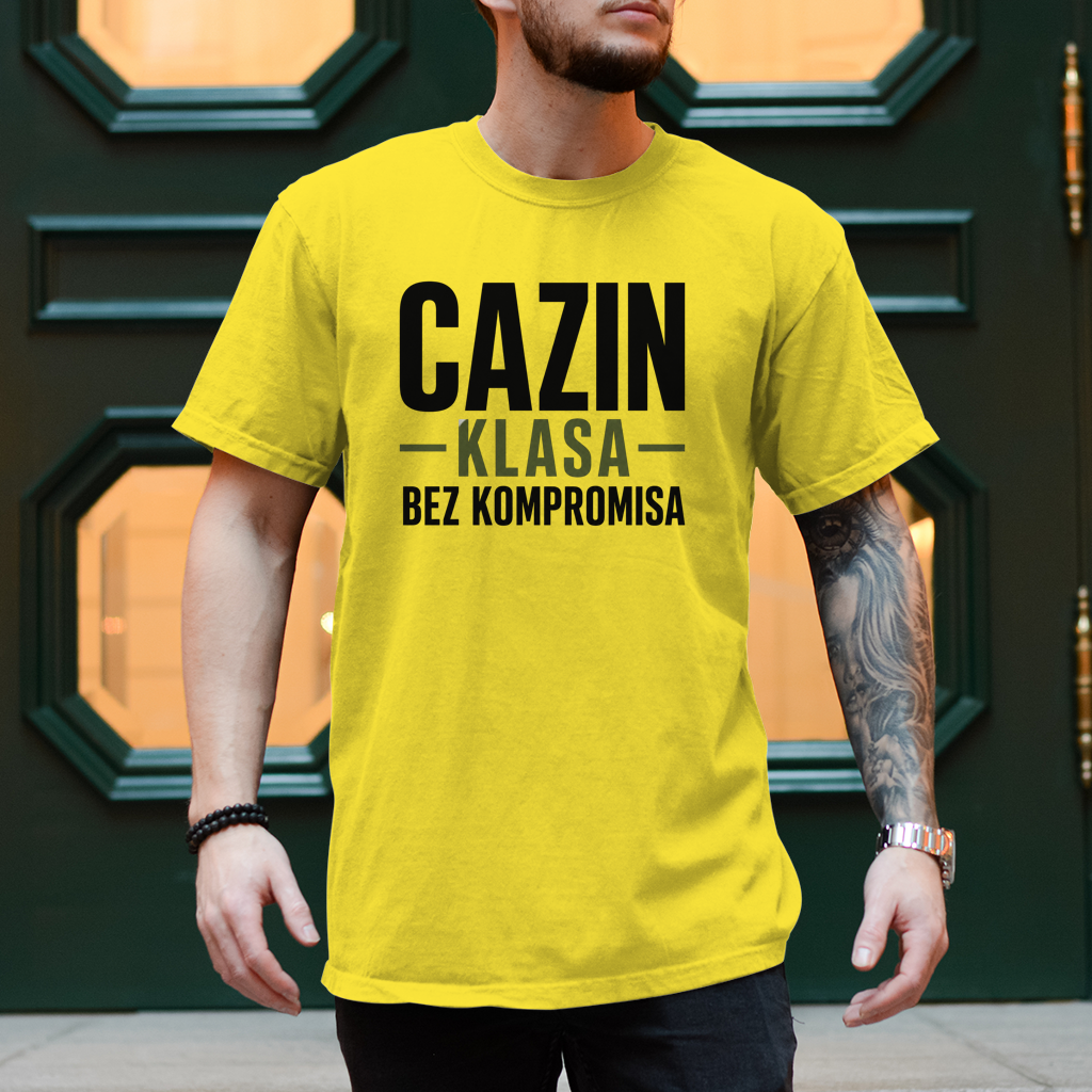 Herren T-Shirt Cazin klasa
