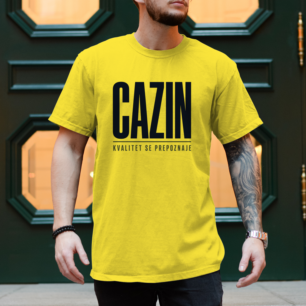 Herren T-Shirt Cazin kvalitet