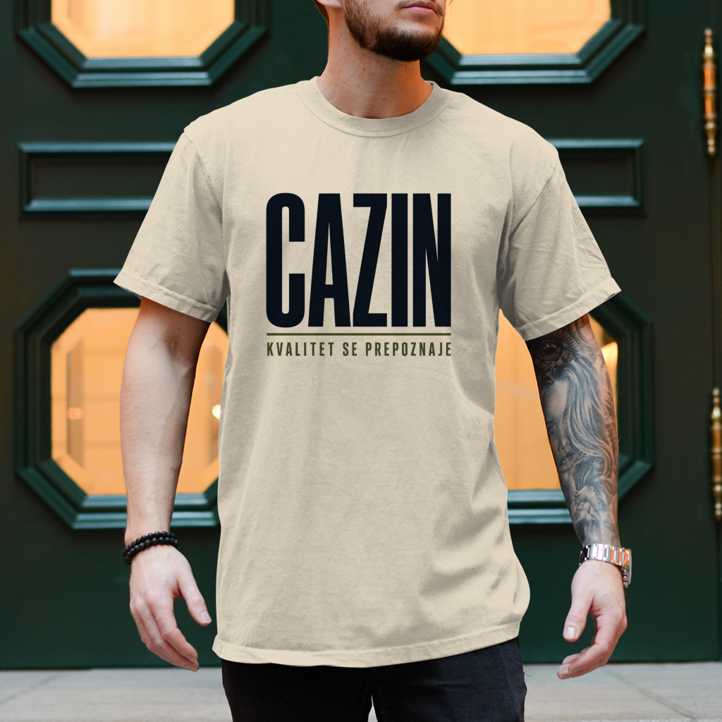 Herren T-Shirt Cazin kvalitet