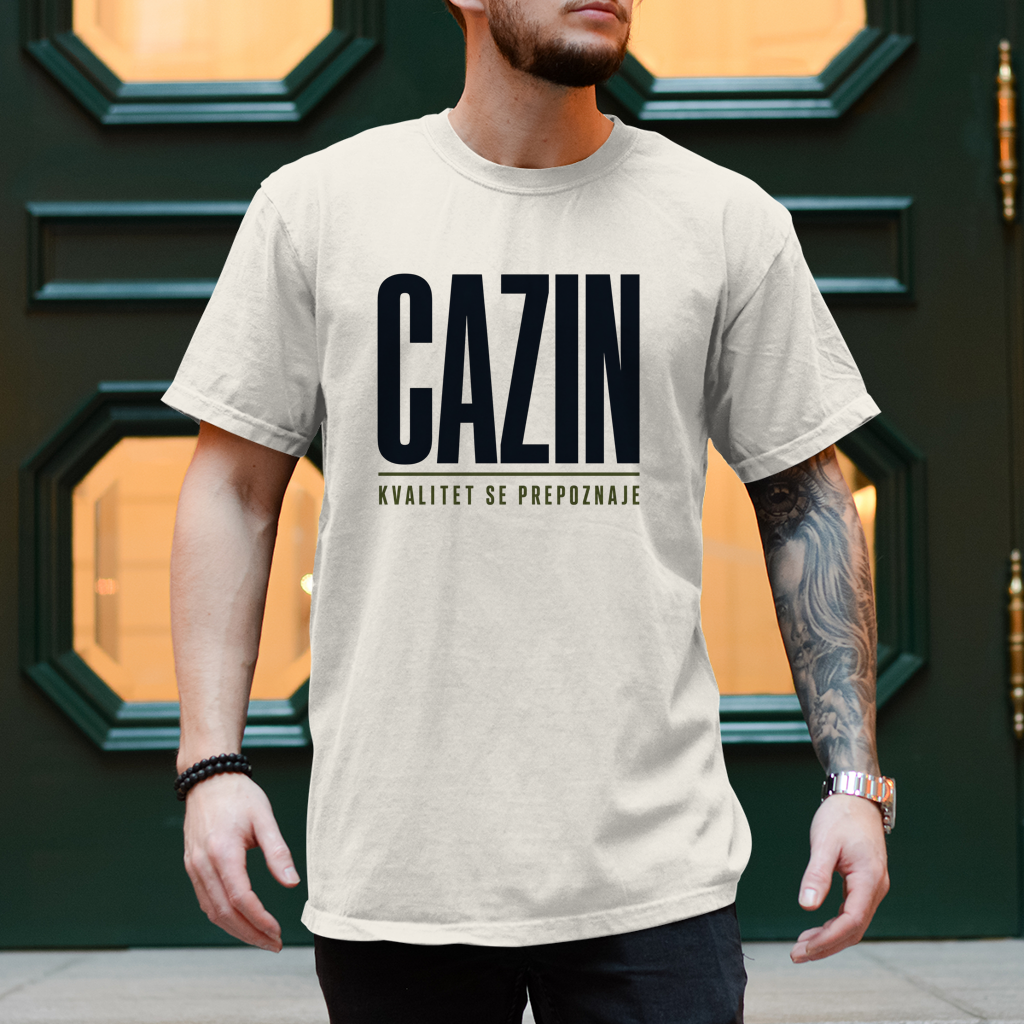 Herren T-Shirt Cazin kvalitet