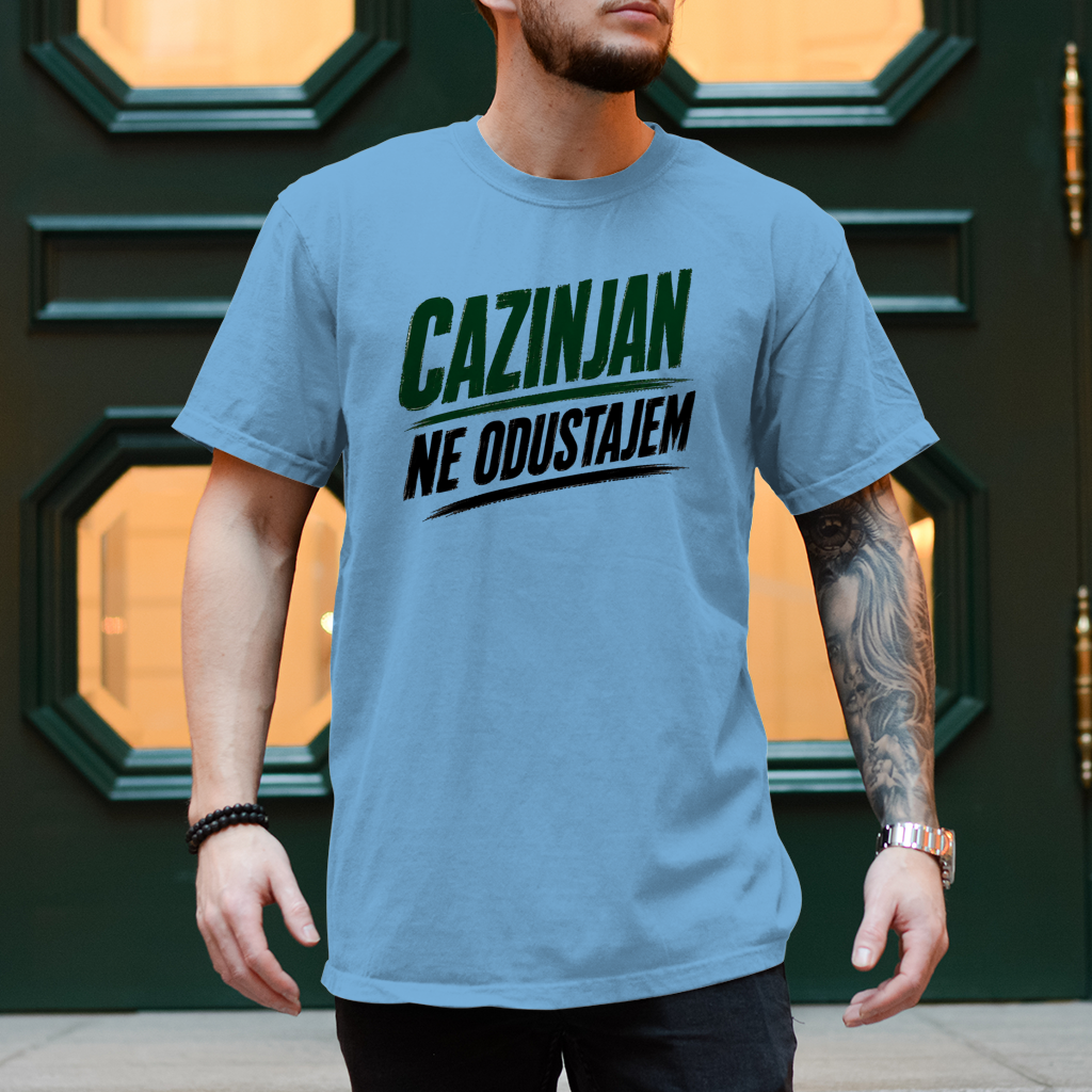 Herren T-Shirt Cazinjan ne odustajem
