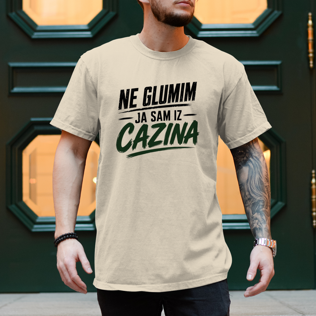 Herren T-Shirt Ne glumim