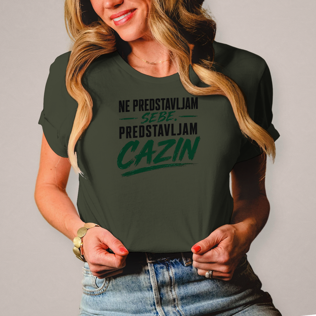 Damen T-Shirt Predstavljam Cazin