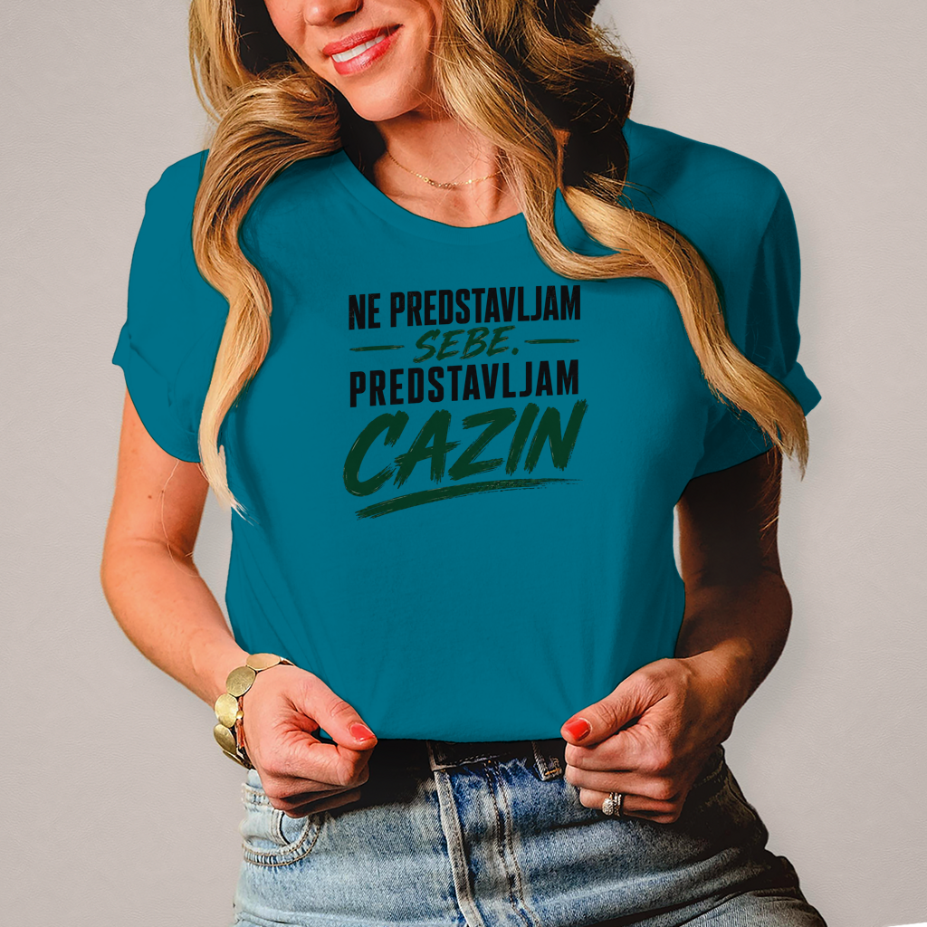 Damen T-Shirt Predstavljam Cazin