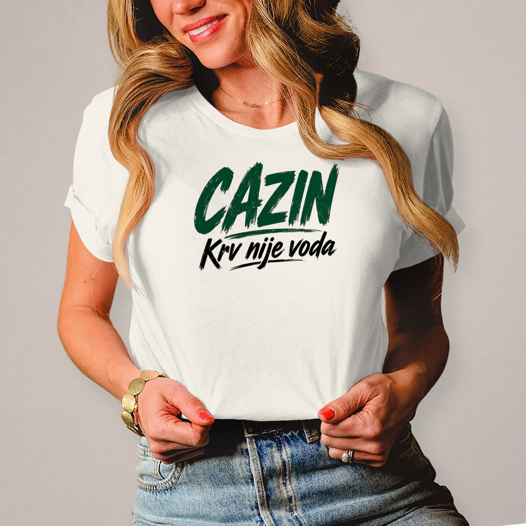 Damen T-Shirt Cazin Krv nije voda
