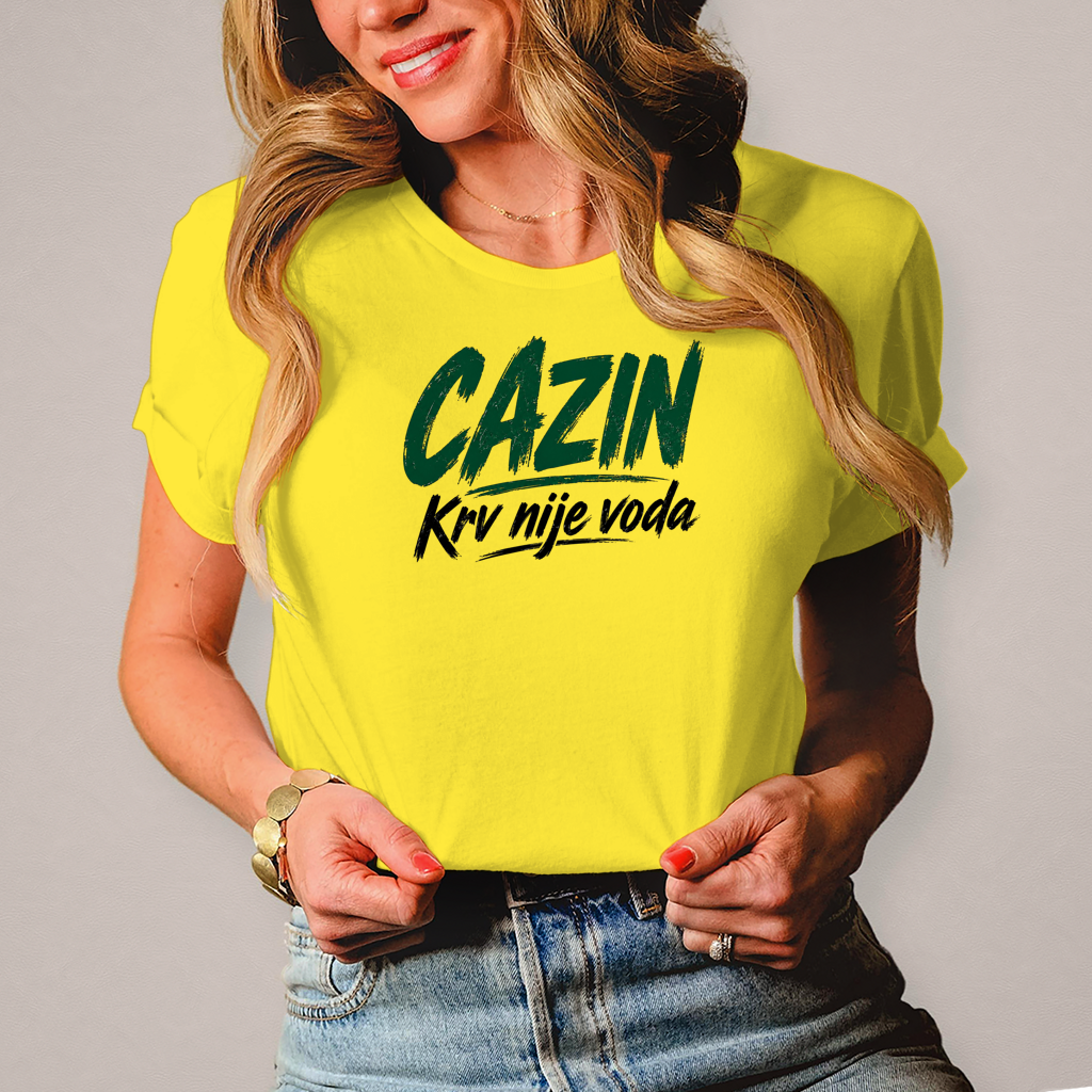 Damen T-Shirt Cazin Krv nije voda
