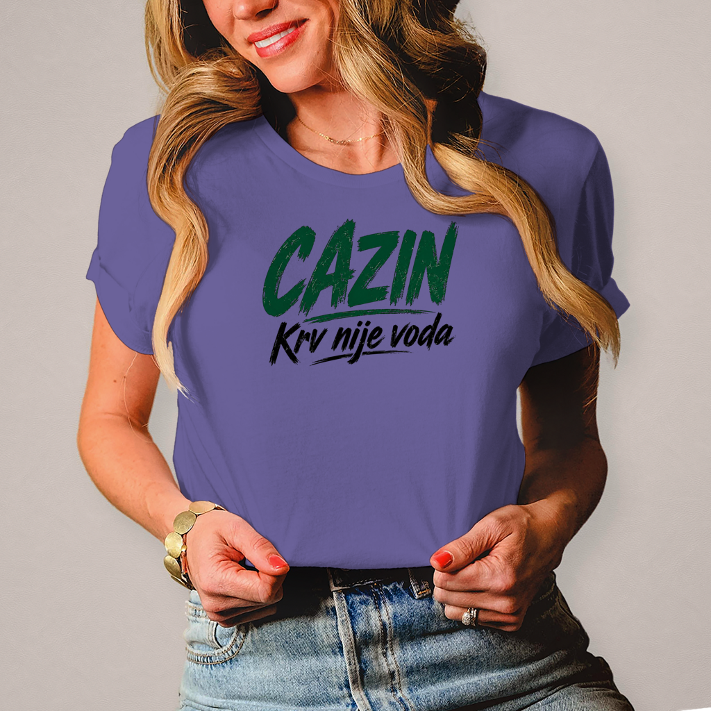 Damen T-Shirt Cazin Krv nije voda