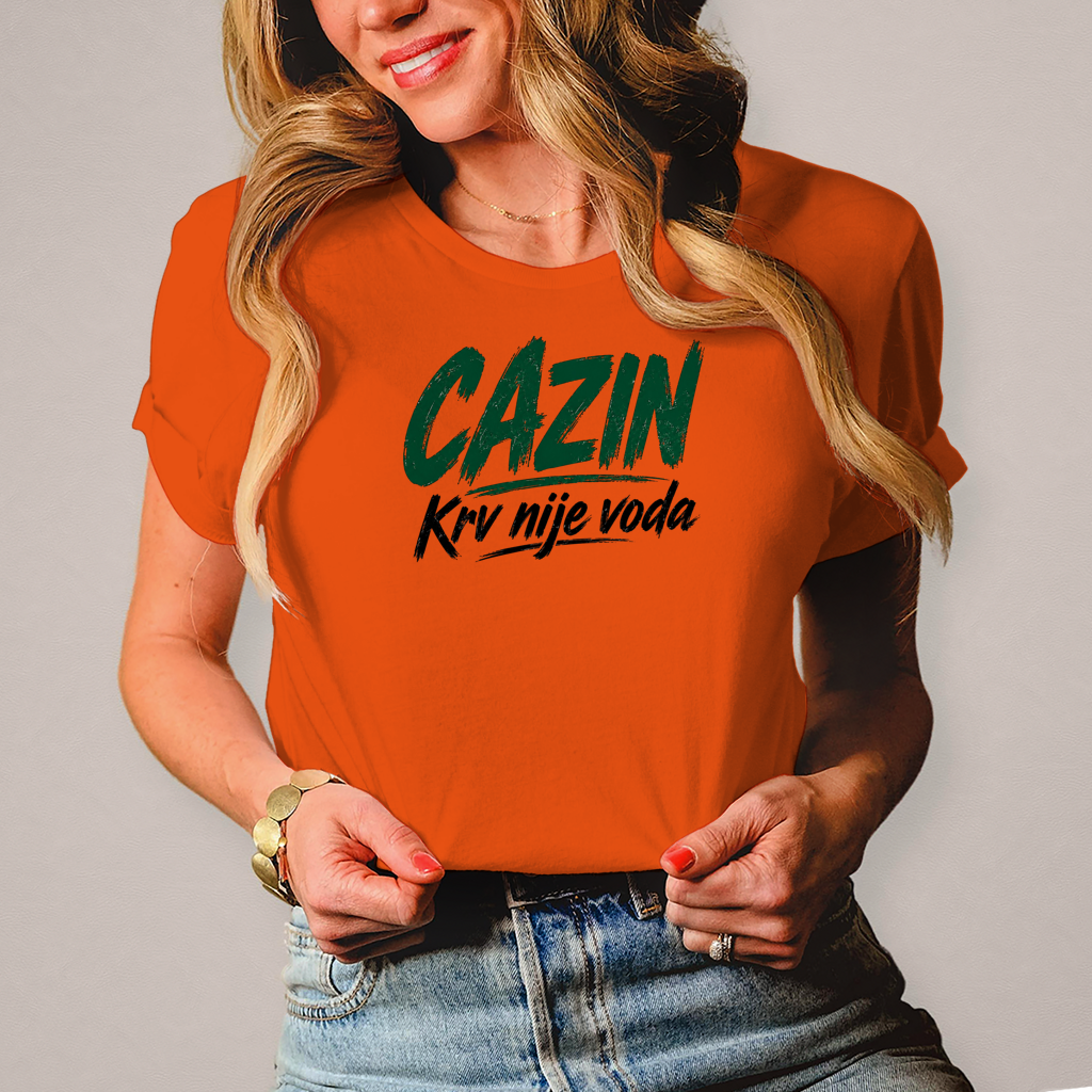 Damen T-Shirt Cazin Krv nije voda