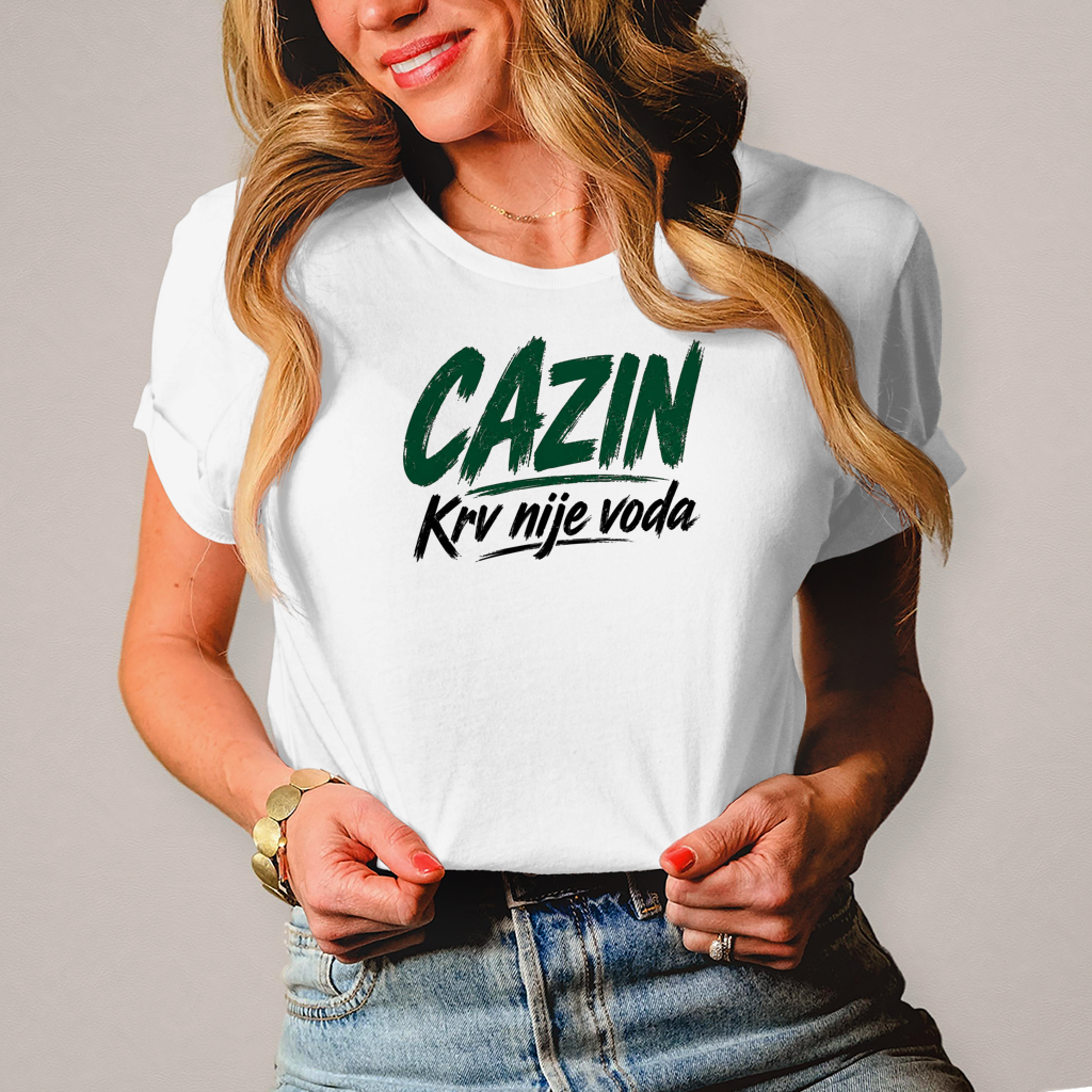 Damen T-Shirt Cazin Krv nije voda