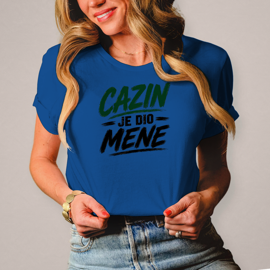 Damen T-Shirt Cazin je dio mene