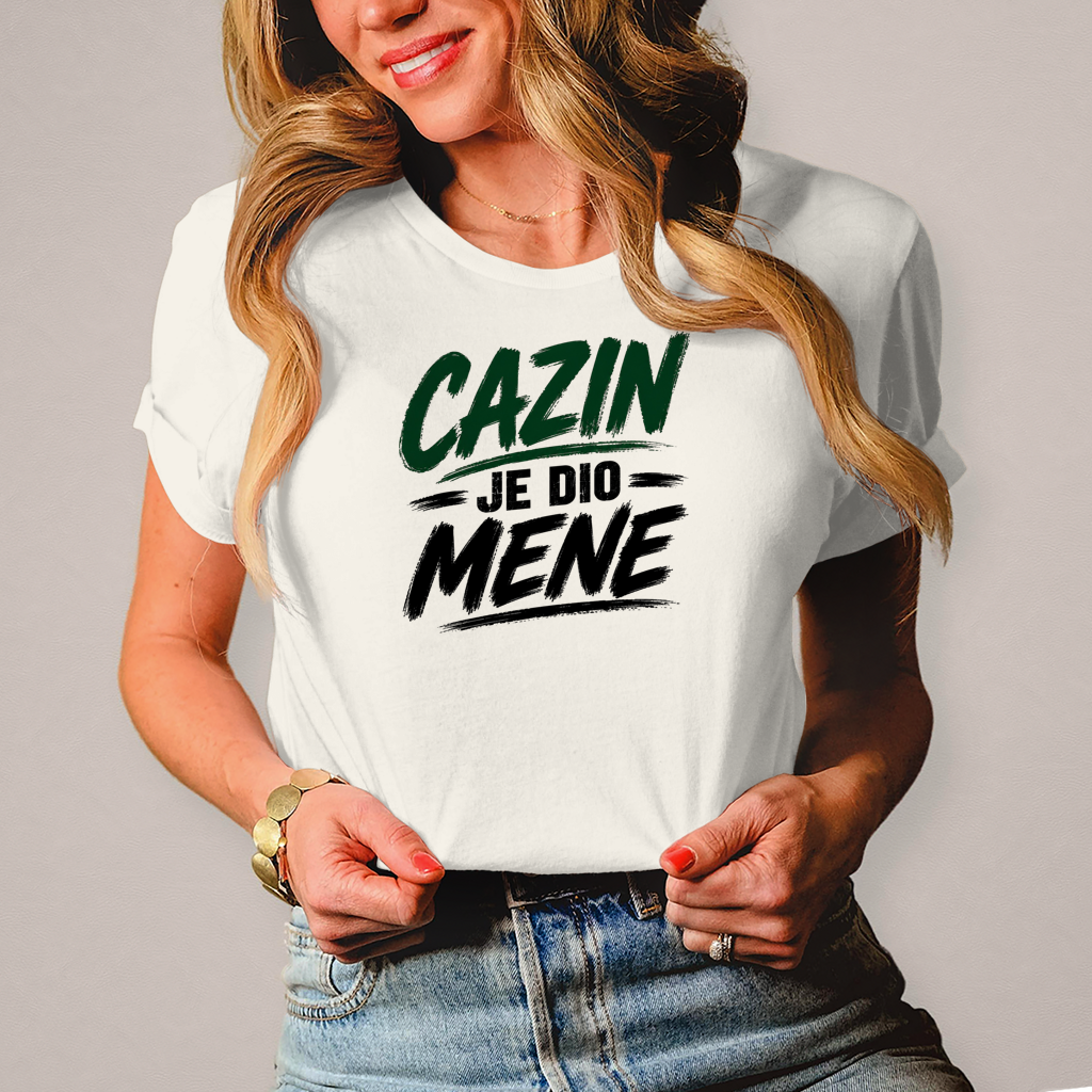 Damen T-Shirt Cazin je dio mene