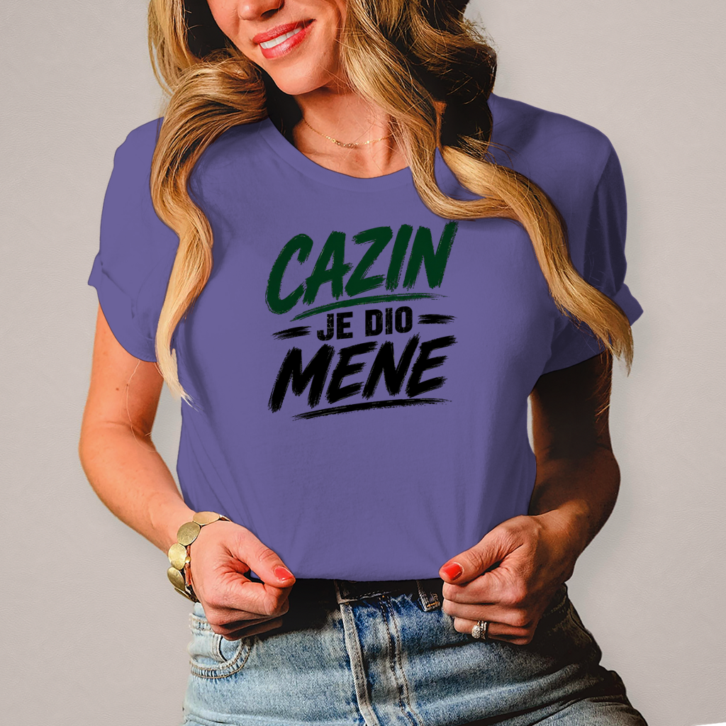 Damen T-Shirt Cazin je dio mene