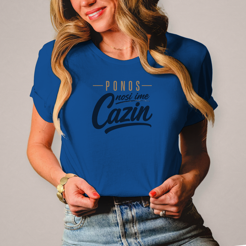 Damen T-Shirt Cazin ponos