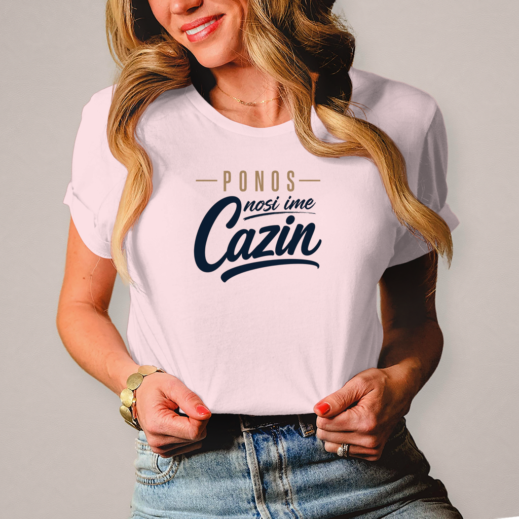 Damen T-Shirt Cazin ponos