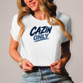 Damen T-Shirt Cazin only