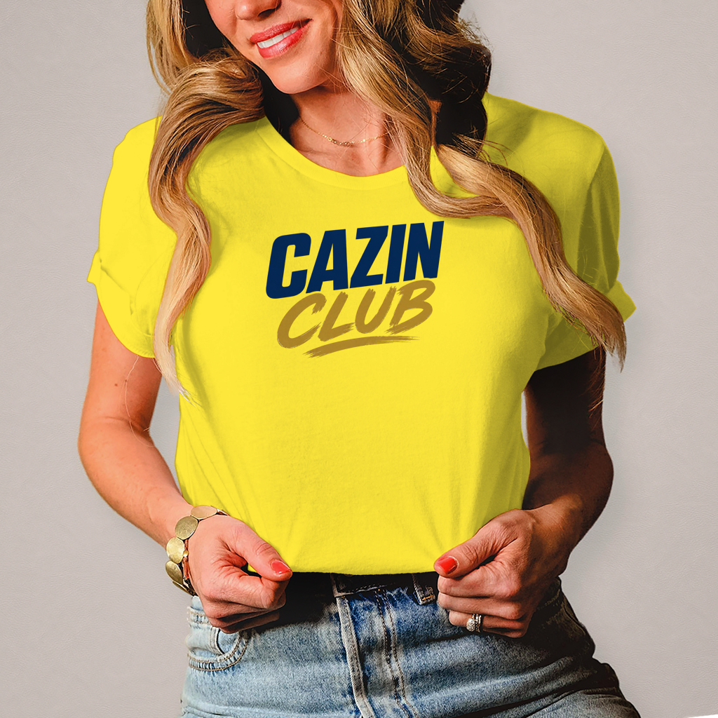 Damen T-Shirt Cazin club