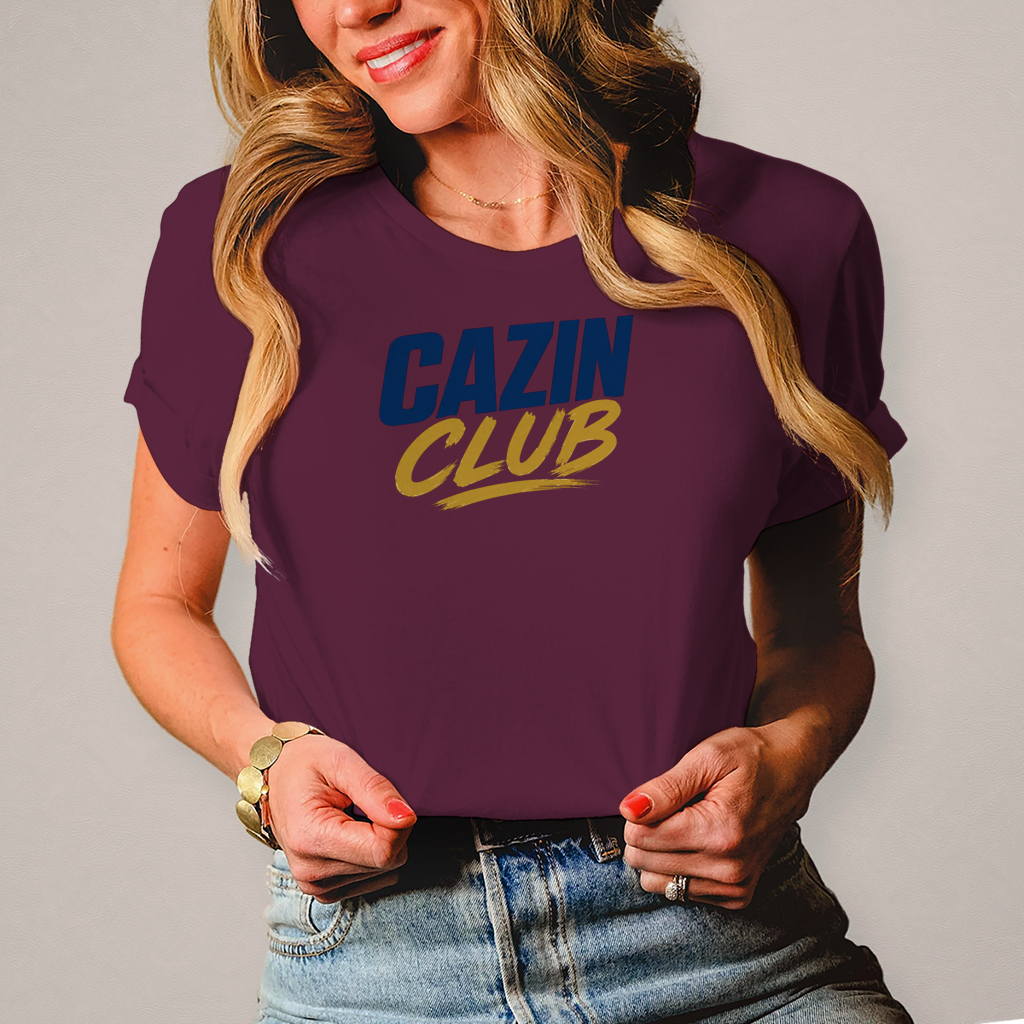 Damen T-Shirt Cazin club