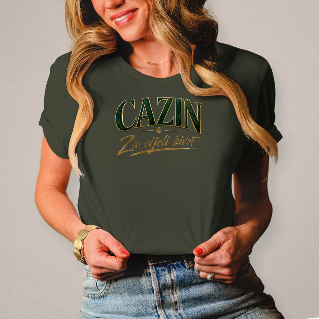 Damen T-Shirt Cazin za cijeli zivot