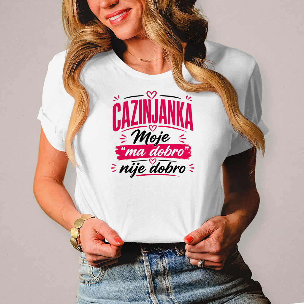 Damen T-Shirt Cazinjanka nije dobro