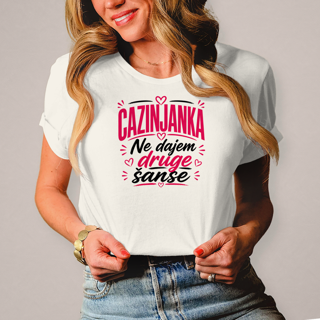 Damen T-Shirt Cazinjanka nema druge sanse