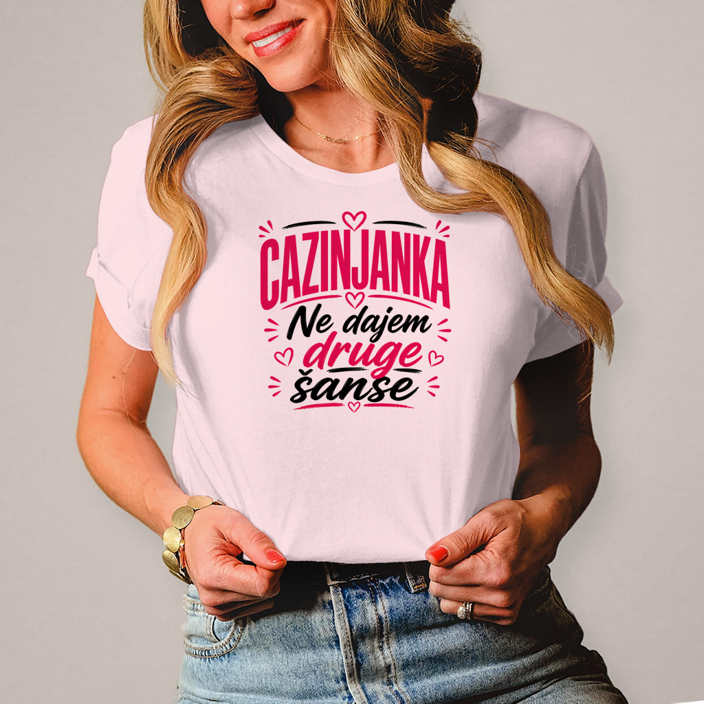 Damen T-Shirt Cazinjanka nema druge sanse