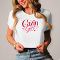 Damen T-Shirt Cazin girl