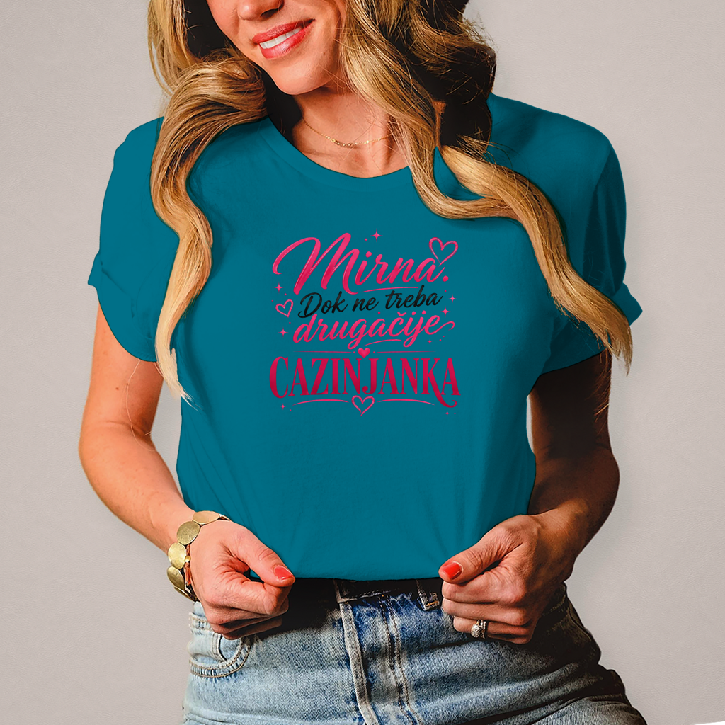 Damen T-Shirt Cazinjanka mirna