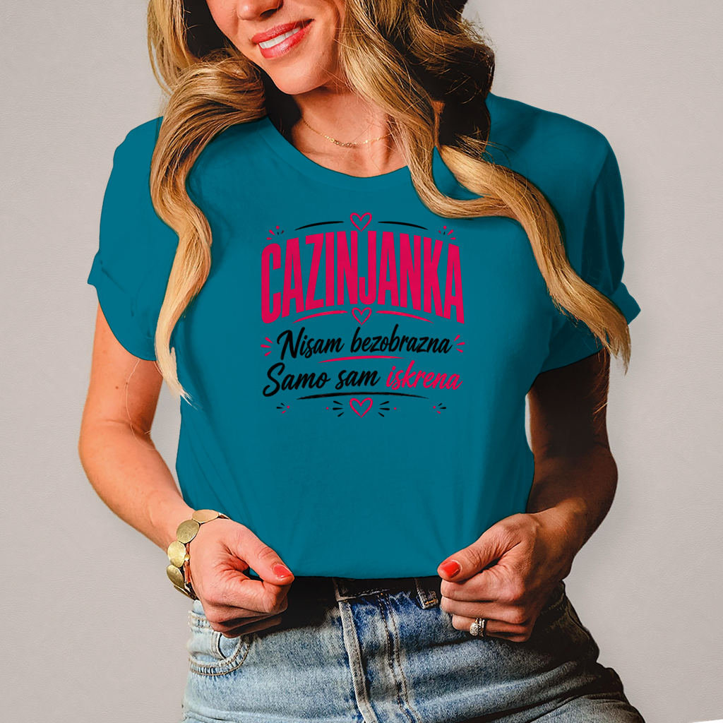 Damen T-Shirt Cazinjanka Iskrena