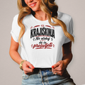 Damen T-Shirt Ne ocekuj da cu presutjeti