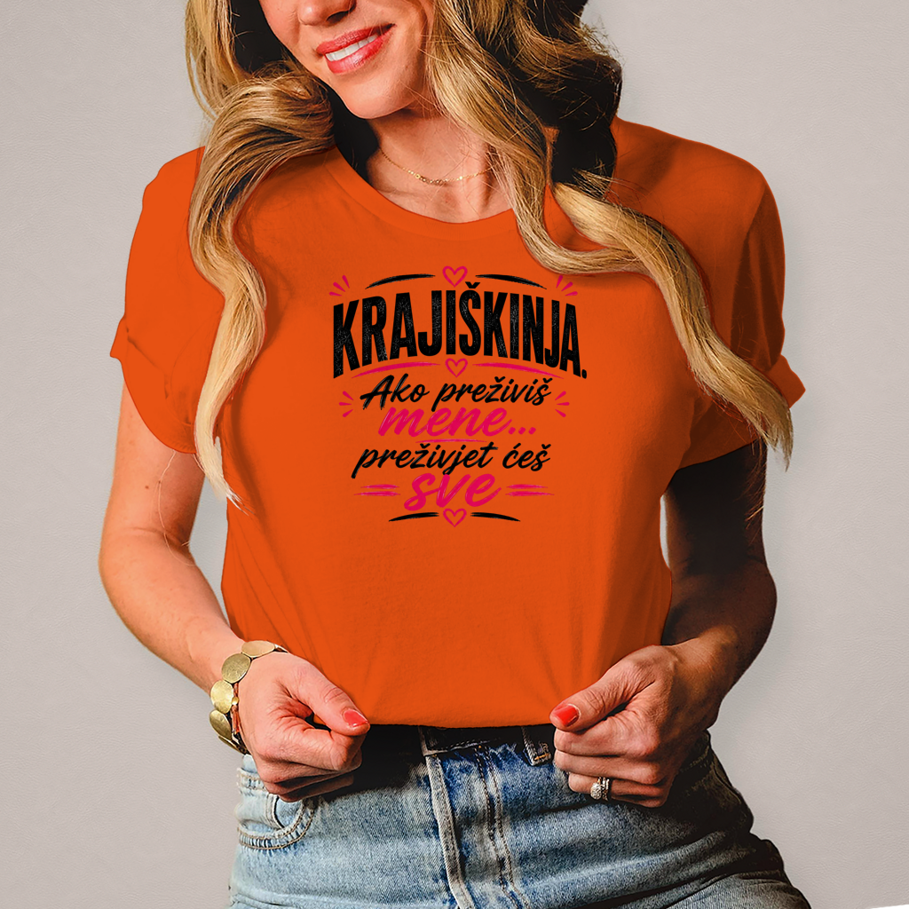 Damen T-Shirt Prezivjet ces sve
