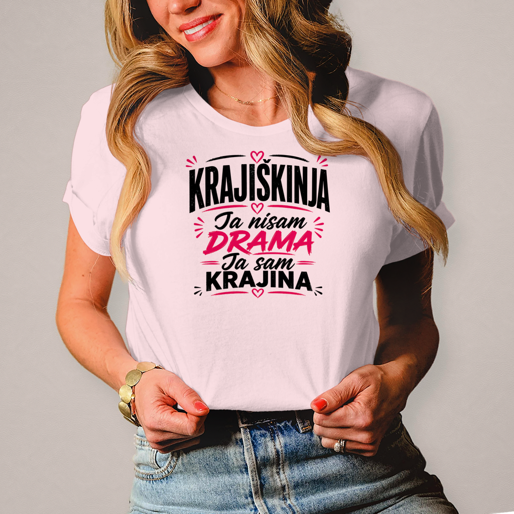 Damen T-Shirt Ja sam KRAJINA