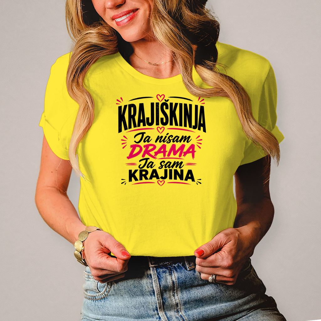 Damen T-Shirt Ja sam KRAJINA