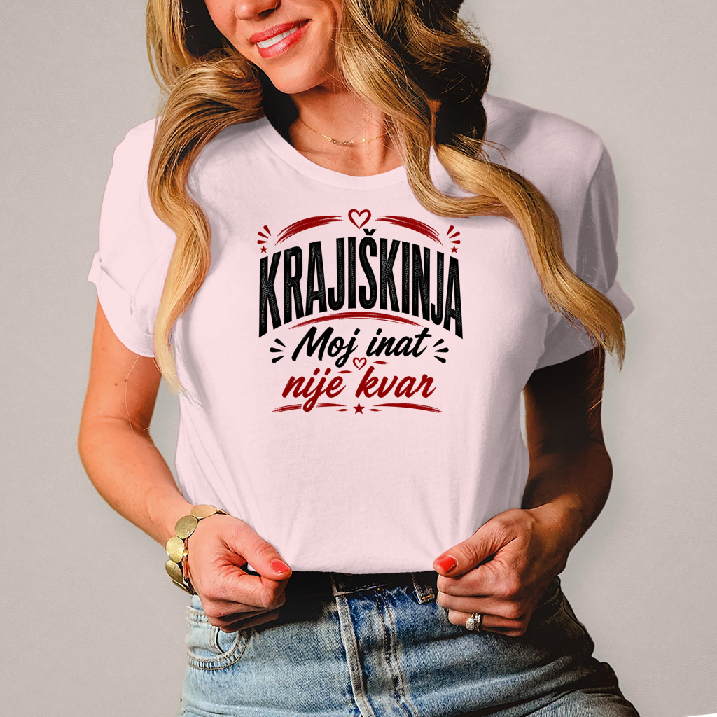 Damen T-Shirt Moj inat nije kvar