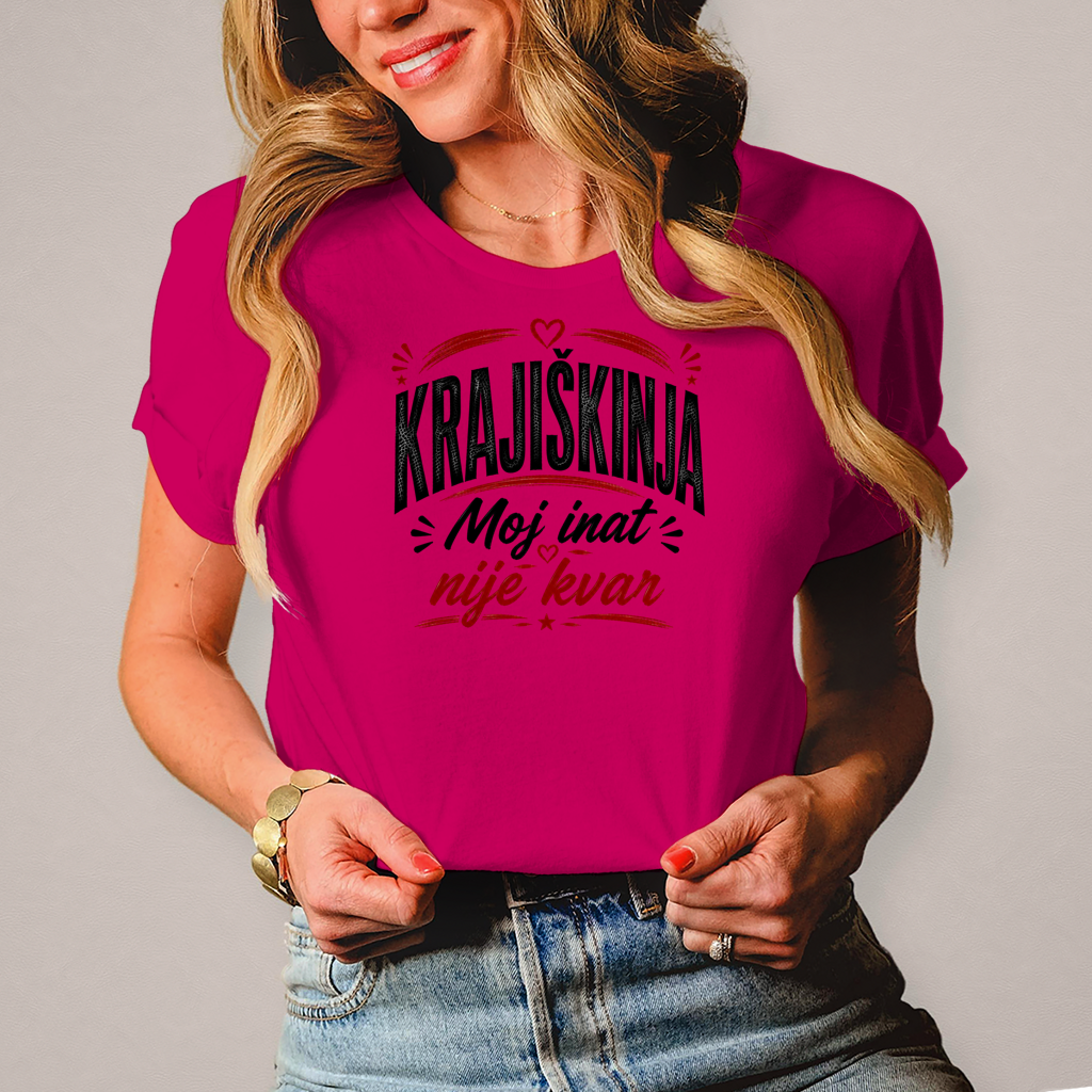 Damen T-Shirt Moj inat nije kvar