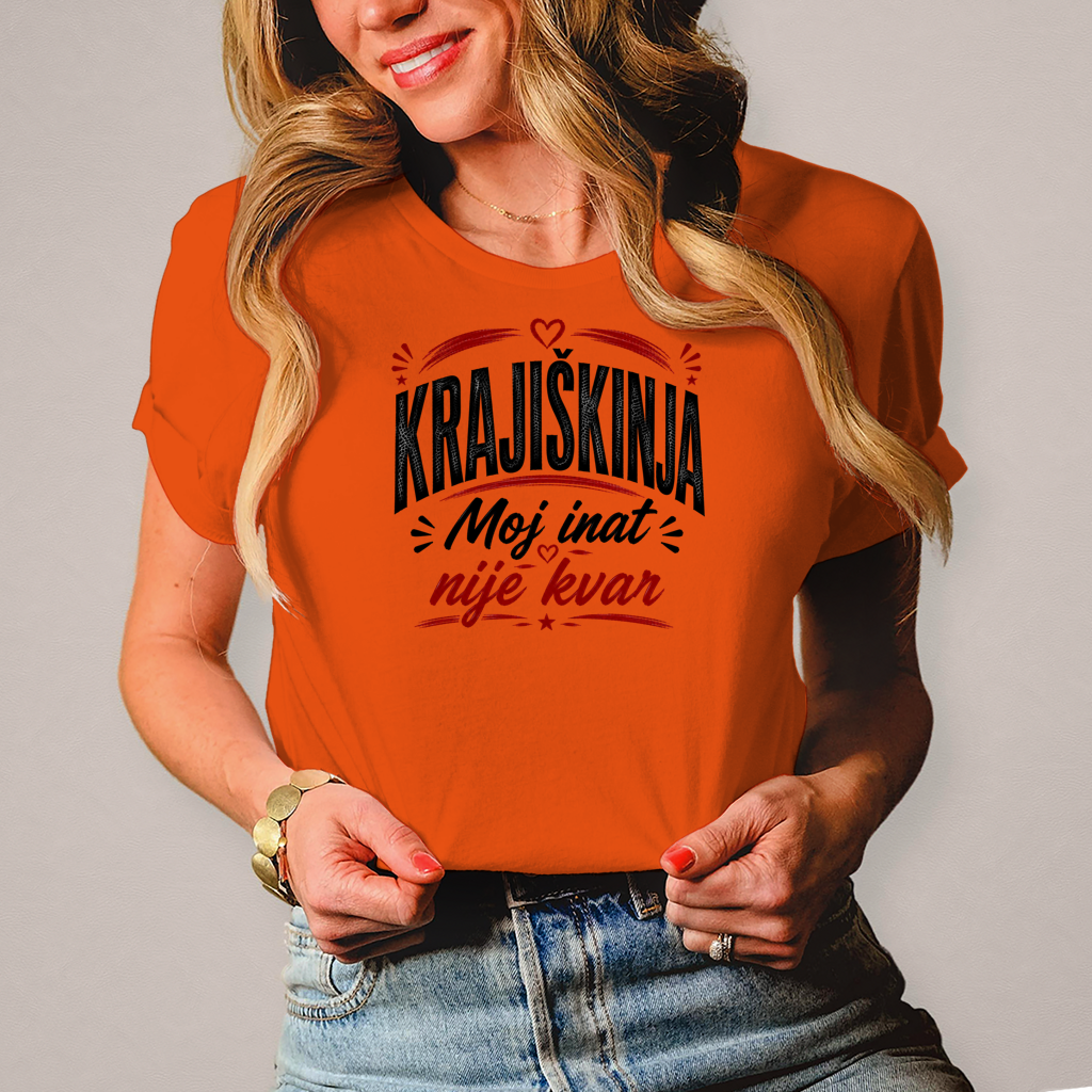Damen T-Shirt Moj inat nije kvar