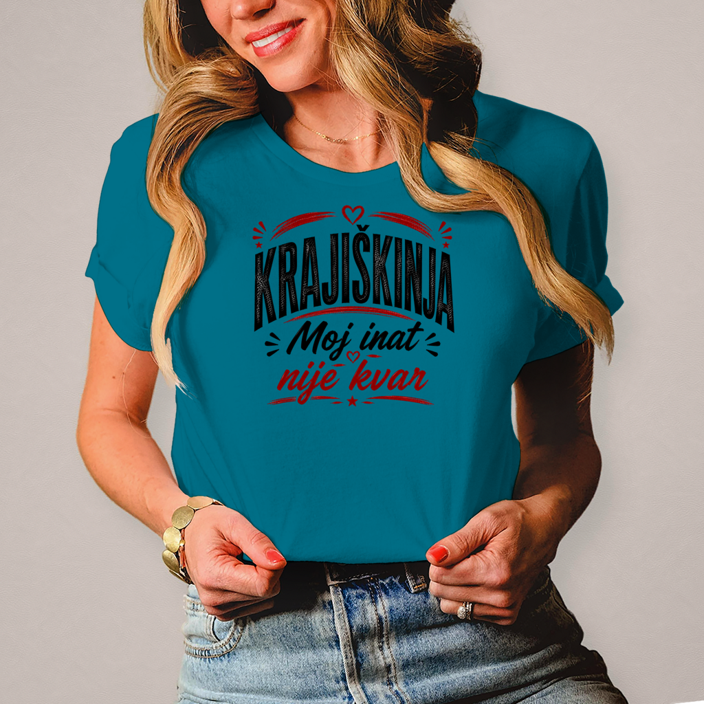 Damen T-Shirt Moj inat nije kvar