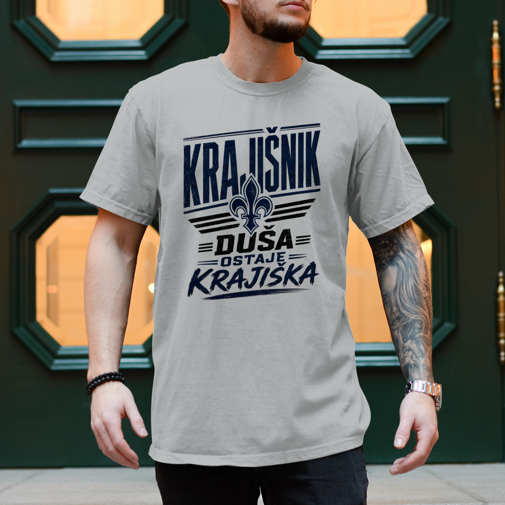 Herren T-Shirt Dusa ostaje krajiska