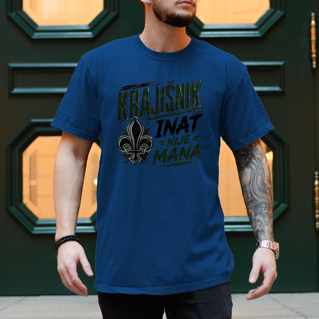 Herren T-Shirt Inat nije mana