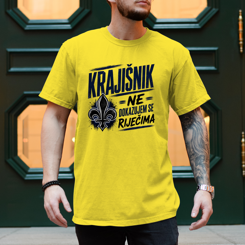 Herren T-Shirt Ne dokazujem se rijecima