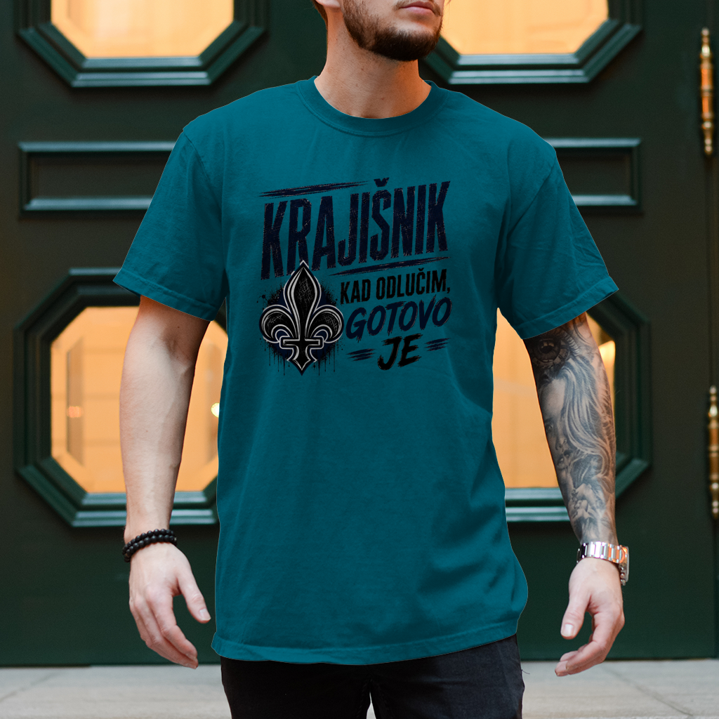 Herren T-Shirt Kad odlucim gotovo je