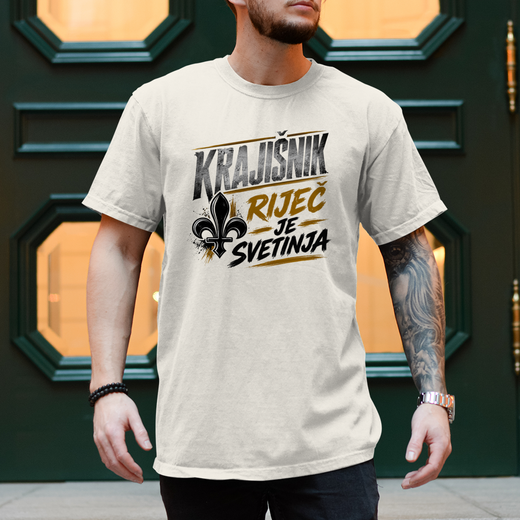 Herren T-Shirt Rijec je svetinja