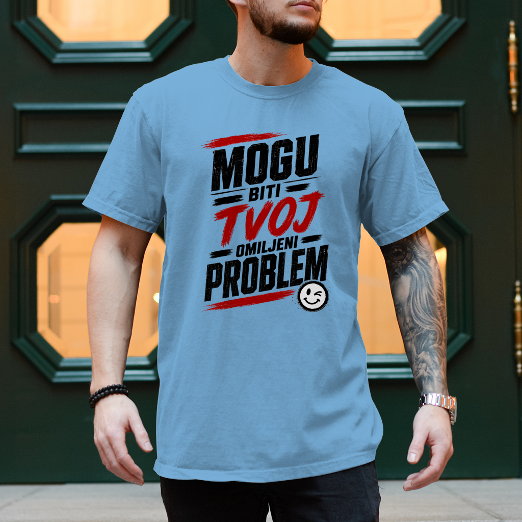 Herren T-Shirt Mogu biti tvoj omiljeni problem