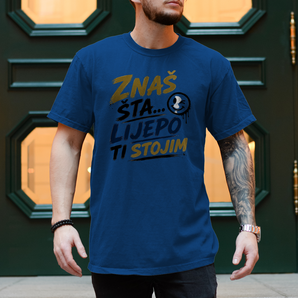 Herren T-Shirt Lijepo ti stojim